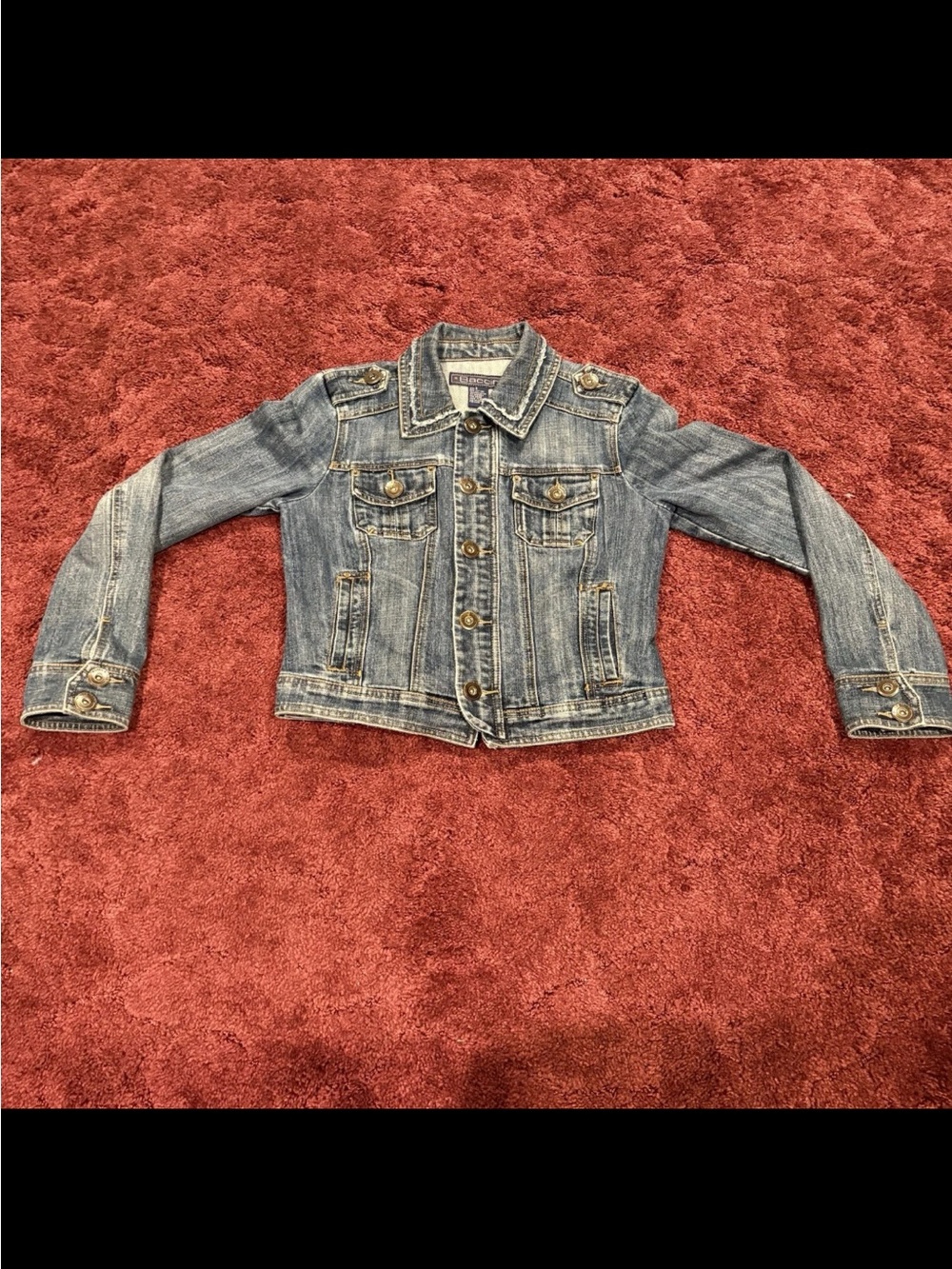 Baccini Denim Jean Jacket - Blue